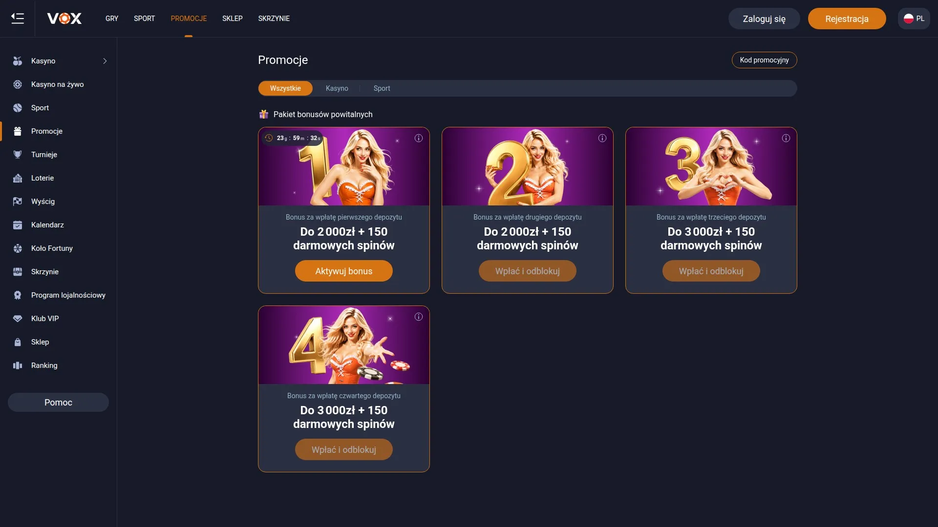 Bonus gotówkowy na start — bonus bez depozytu kasyno i warunki przyznawania środków Bonus gotówkowy na start — bonus bez depozytu kasyno